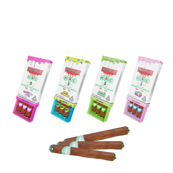 PACKARILLOS INFUSED 3 PACK PRE-ROLLS